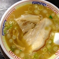 「こく煮干し」@長尾中華そば 青森物産展の写真