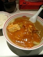 「蒙古タンメン+半ライス」@蒙古タンメン 中本 御徒町店の写真