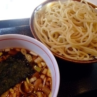「ショッパーつけめん中盛り 850円+100円（限定メニュー）」@ラーメン有頂天の写真