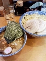 「特製つけそば（大盛）」@中華蕎麦 とみ田の写真