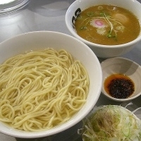 「ネギつけめん（あつもり）￥850+辛味￥50+味玉×2￥100」@つけめん102 大宮店の写真