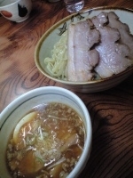 「つけ麺（中盛り、子豚）」@明心角ふじの写真