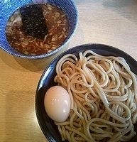 「つけめん+味玉」@くり山の写真