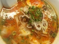 「2月限定 みそタンタン麺まんぼお風（半ライス付き）830円」@らあめん工房 まんぼぉの写真