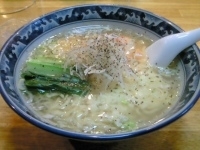 「キムチとチーズの胡椒そば（850円）」@くらまの写真