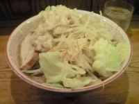 「らーめん（野菜増し、あぶら） （700円）」@大二郎の写真