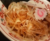 「油そば（590円）+ネギ（150円）」@ぶぶか 高田馬場2号店の写真