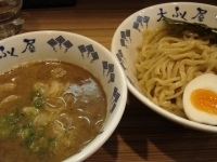 「重厚つけそば+漬け玉子」@重厚煮干中華そば 大ふく屋 赤羽店の写真