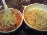 「辛味つけそば（750円）」@麺処くるりの写真