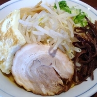 「まぜそば大 750円」@つけめん 眞司の写真