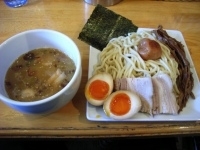 「特製塩梅つけそば 極太麺」@和風汁そば じゃんずの写真