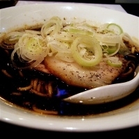 「楽々ブラック（プチ竹岡式）（￥650）」@音麺酒家 楽々の写真