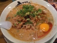 「ぶた玉みそ（1030円）」@味噌屋せいべえ 濃厚完熟味噌拉麺 新橋店の写真