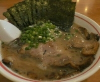 「豚骨チャーシュー細麺￥800 + のり￥50」@とんこつラーメン 光★MENJIの写真