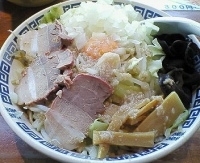 「油めん 850円」@ら〜めん ぽっぽっ屋 晴海トリトン店の写真