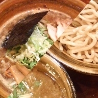 「中華そば+つけ麺（大盛り）」@麺屋 えん寺の写真