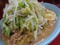 「大ラーメン（和っ!カレー・野菜・ニンニク）」@ラーメン二郎 相模大野店の写真