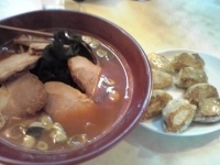 「みそチャーシューメン+餃子」@北海道ラーメン ピリカの写真