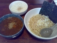 「スープカレーつけ麺 ライス」@スープカレーのハンジローの写真