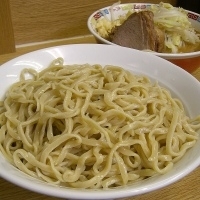 「大ラーメン￥750+つけ麺￥150（ニンニク）」@ラーメン二郎 栃木街道店の写真