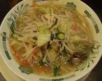 「野菜たっぷりタンメン・餃子セット」@日高屋 水道橋西口店の写真