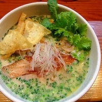 「白影（冬季限定味噌第二弾 ）+ちょこっとチョコ（2/13&14限」@○麺堂の写真