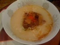 「2009年冬麺「阿蘇山の冬景色」（900円）」@熊本ラーメン こむらさき 新横浜店の写真