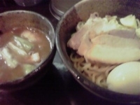 「味玉チャーシューつけ麺」@づゅる麺 池田の写真