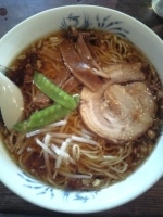 「ラーメン」@かおたんラーメンえんとつ屋 南青山店の写真