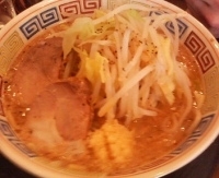 「がっつりらーめんニンニク入り680円」@らあめん花月嵐 蒲田西口店の写真