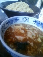 「つけ麺特盛+半肉」@狼煙 〜NOROSHI〜の写真