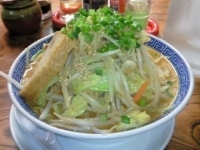 「味噌麺（中盛り無料）（700円）」@明心角ふじの写真