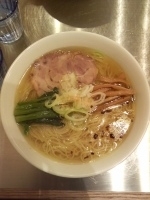 「塩ラーメン」@麺創研かなで 府中本店の写真