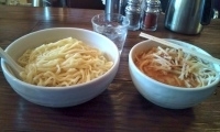 「辛味噌つけめん」@麺処くるりの写真