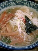 「海老わんたんめん」@紺のれん 龍野空港通店の写真