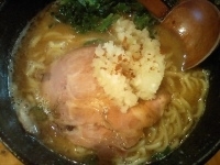 「濃厚鶏白湯麺+ねぎチャーシュー丼（800円+200円）」@らーめん処 ○はの写真