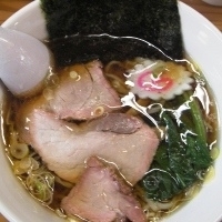 「手打ち中華」@とら食堂の写真