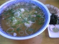 「桜そば 800円」@米沢ラーメン 鈴木屋の写真