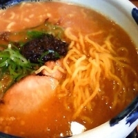 「こがしラーメン （650円）」@梟 環七平和島店の写真