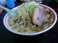 「ライトイチロー（ニンニク）￥700」@柳麺まる重の写真