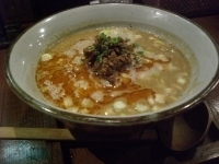 「火の魂担々麺 800円」@麺屋 穂華の写真