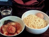 「辛辛魚つけ麺（中盛）+味たま」@麺処 井の庄の写真