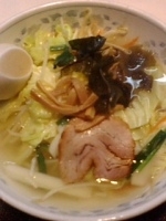 「塩ラーメン」@梅の家の写真