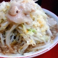 「小ラーメン 全マシ （700円）」@ラーメン二郎 京急川崎店の写真