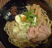 「油そば 中盛（300g）」@つけめん処 桔梗の写真