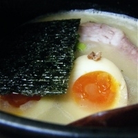 「たまごラーメン（￥700）海苔（￥50）」@葵亭の写真