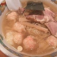 「エビ塩ワンタンメン」@支那そば 八島の写真