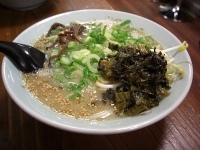 「たかなラーメン」@めんちゃんラーメンの写真