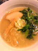 「鶏白湯らーめん（しお）（590円）」@円熟屋 昭和店の写真