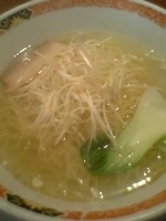 「塩ラーメン（￥490）」@大阪王将 平和島店の写真